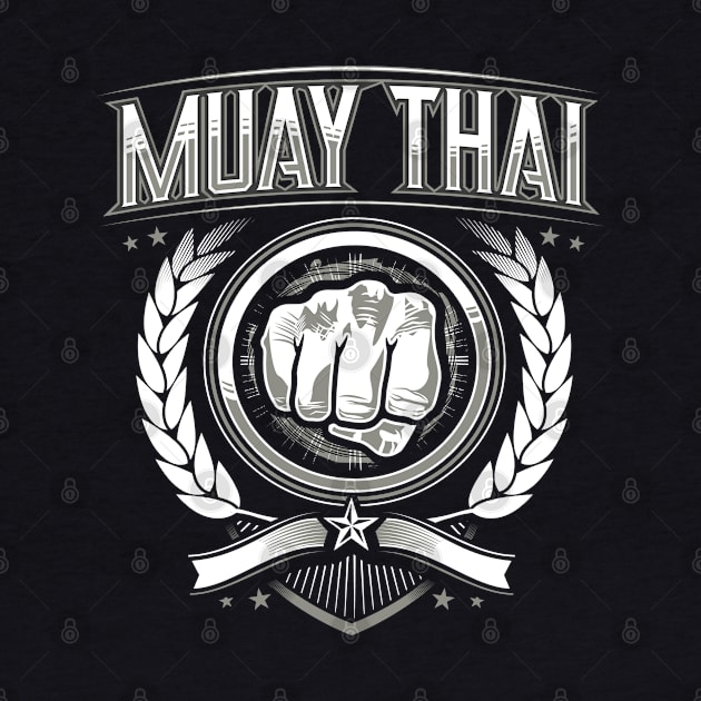 Muay Thai MMA Punching Design by MerchFrontier